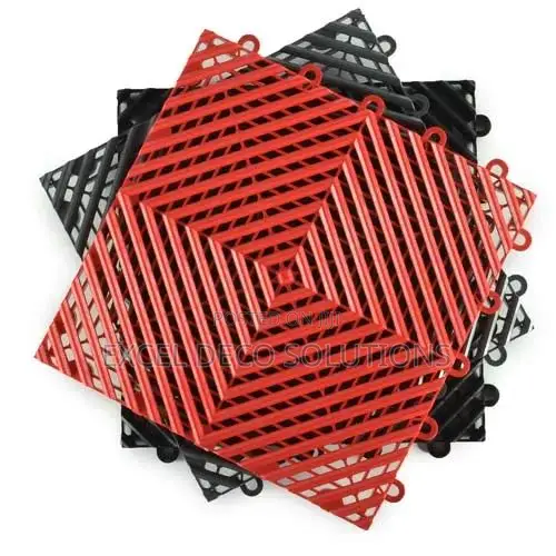 Vehicle Detailing Tiles 40x40cm | 18mm Interlocking Grid System