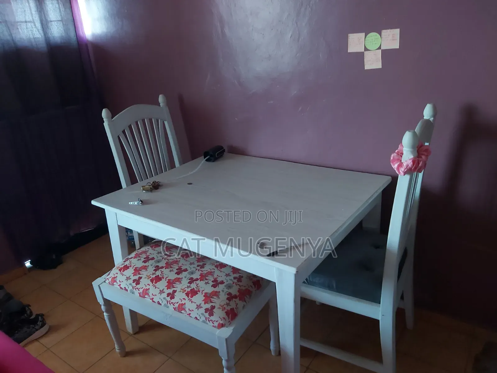 2 Seater Dinning + Bench