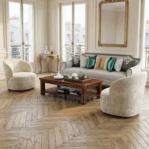 Coffee Table; Polished Mahogany Execuitive Red-Brown Coffee Tables
