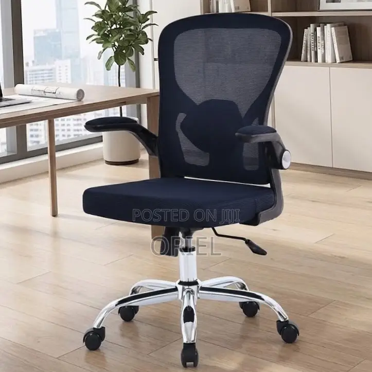 Office Chair : Adjustable Lumbar Support Ergonomic Seat