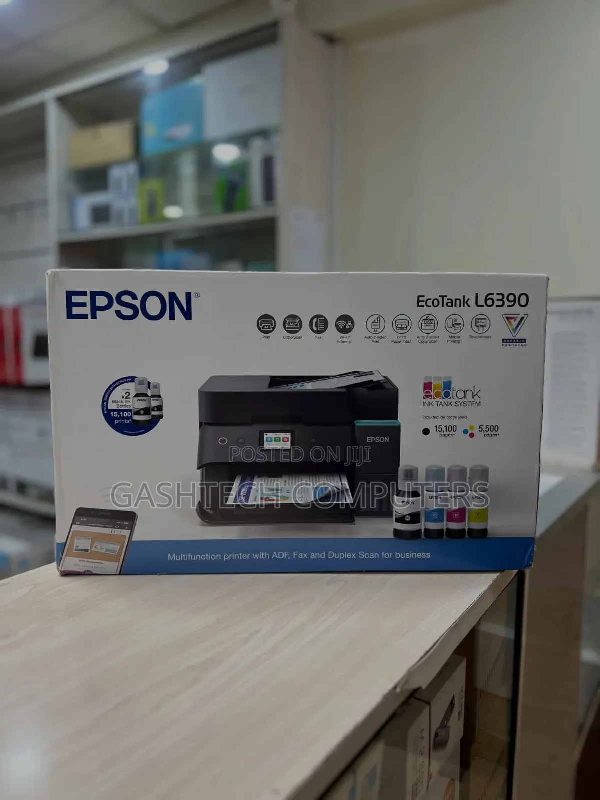 Epson EcoTank L6390 A4+ Wi-Fi Ink Tank Printer Duplex All-in-One
