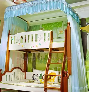 Double Decker Top Square Mosquito Net- Bedroom Decor