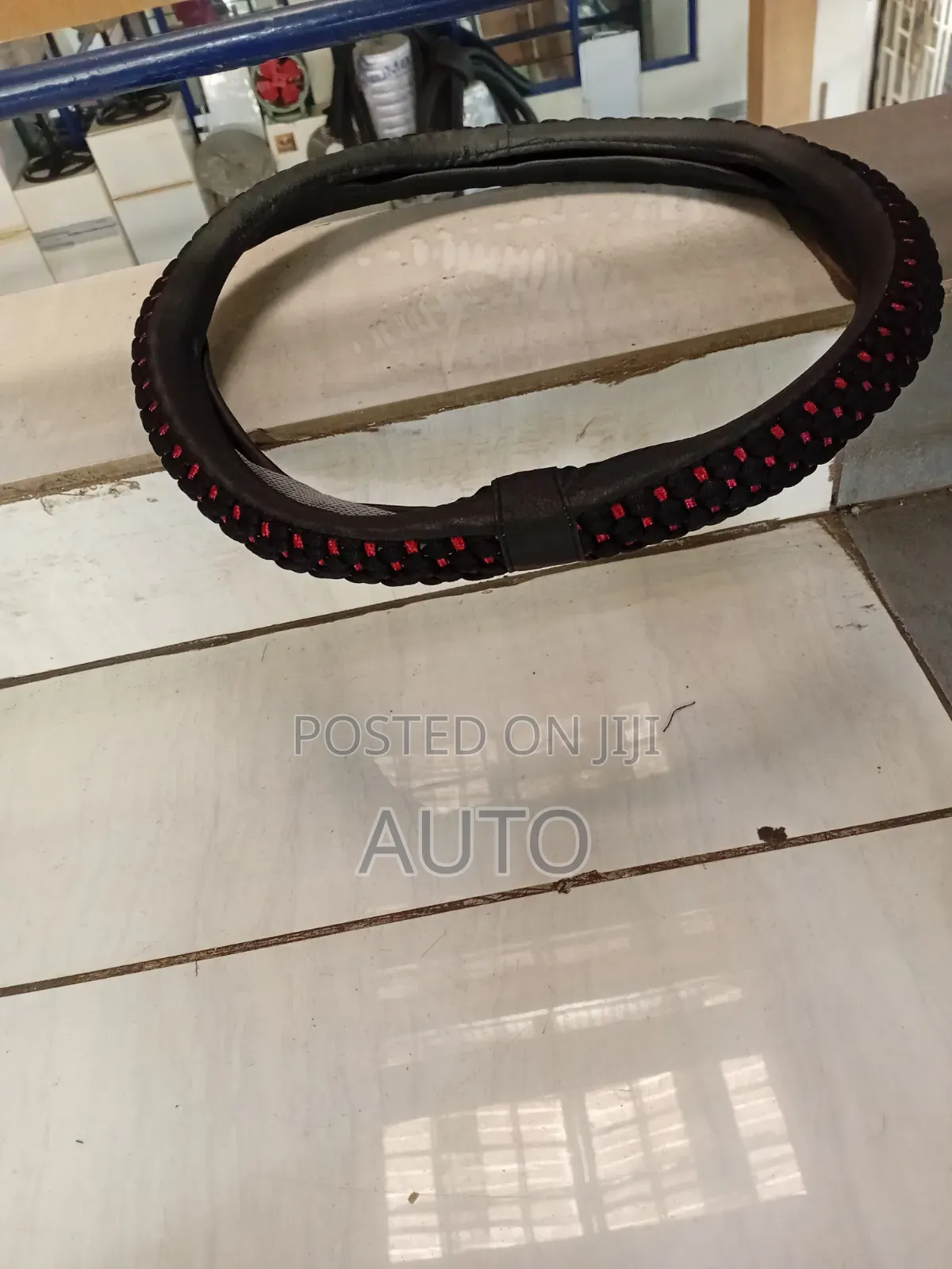 Thread Stitch Steering Wheel Cover | Car Steering Wheel Wrap