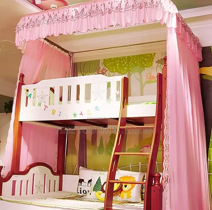 Double Decker Top Square Mosquito Net- Bedroom Decor