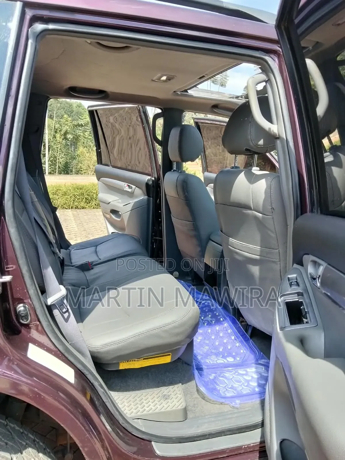 Toyota Land Cruiser Prado 2008 Maroon