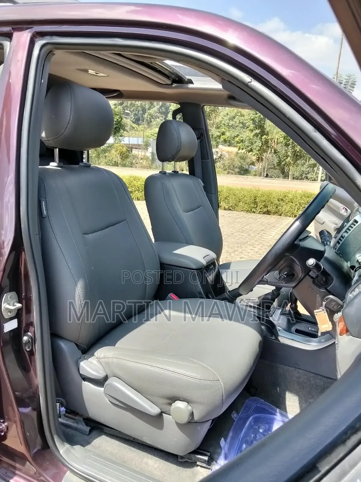 Toyota Land Cruiser Prado 2008 Maroon