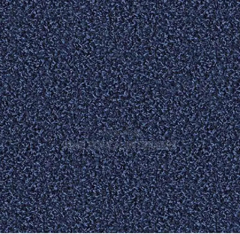 Navy Blue Delta Wall-to-Wall Carpets