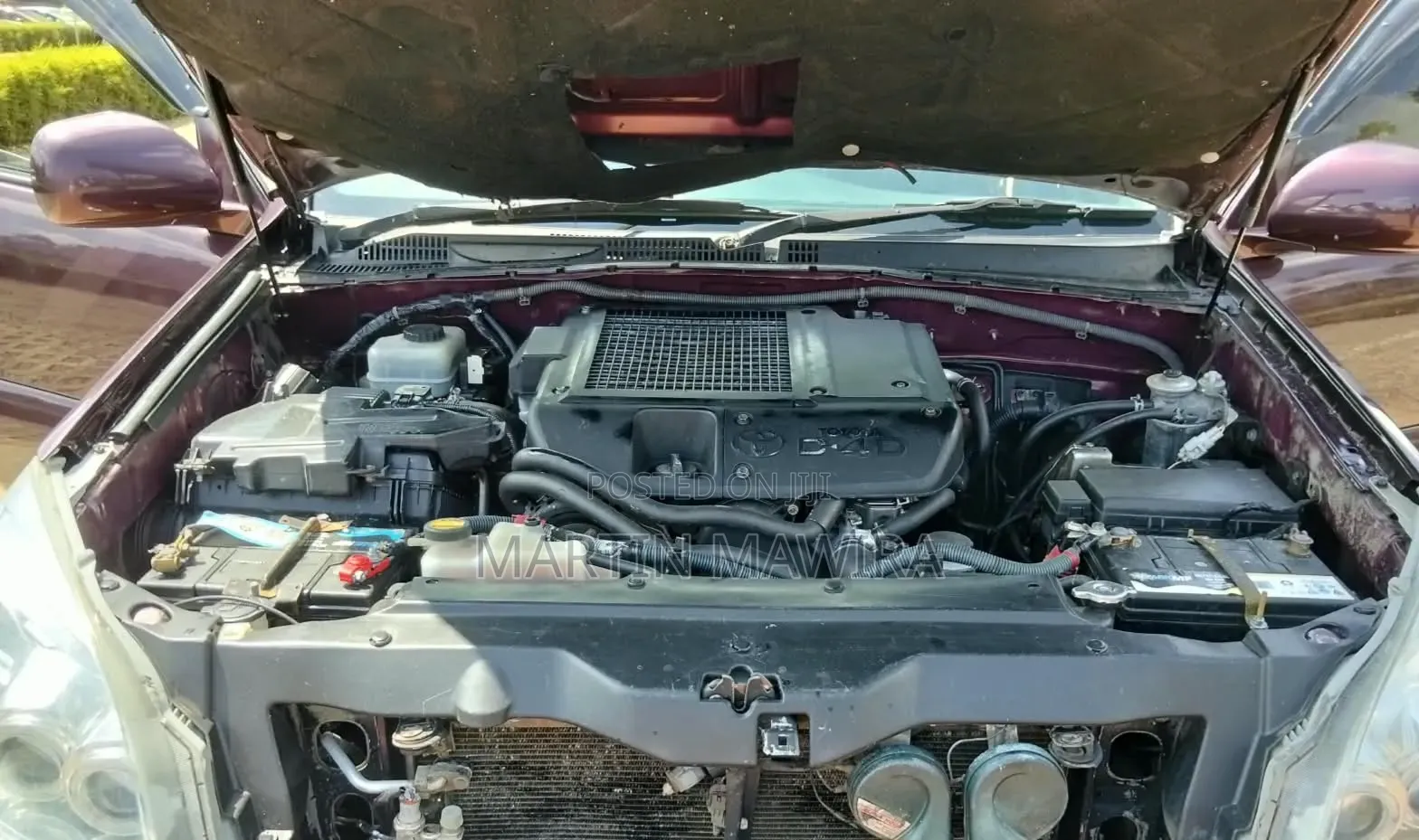 Toyota Land Cruiser Prado 2008 Maroon