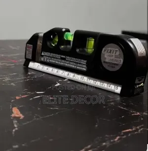 Fixit Laser LevelPro 3 – 4-in-1 Laser Level, 2.5M Tape Measure