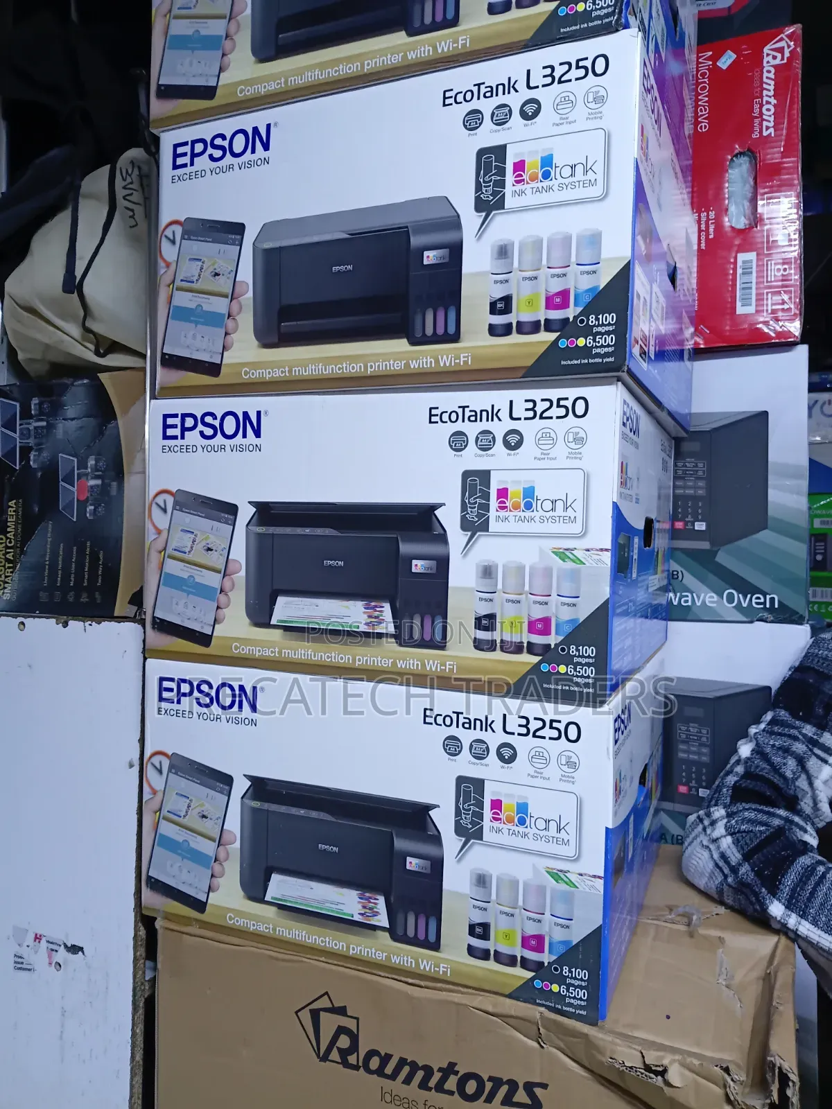 Brand New Epson EcoTank L3250 Printer