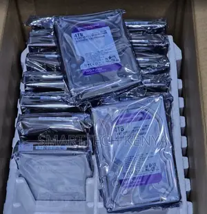 4TB WD Purple Surveillance HDD for CCTV Recording Systems