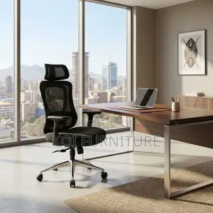 Office Chairs; Ergonomical High Backrest Lumbar Supportive Office Seat