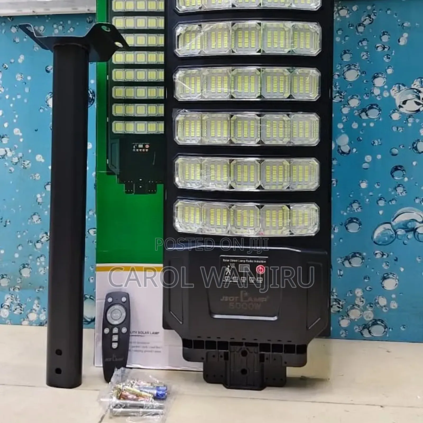 Best Choice 5000W Solar Streetlight With Pole/5000w Solar Streetlight