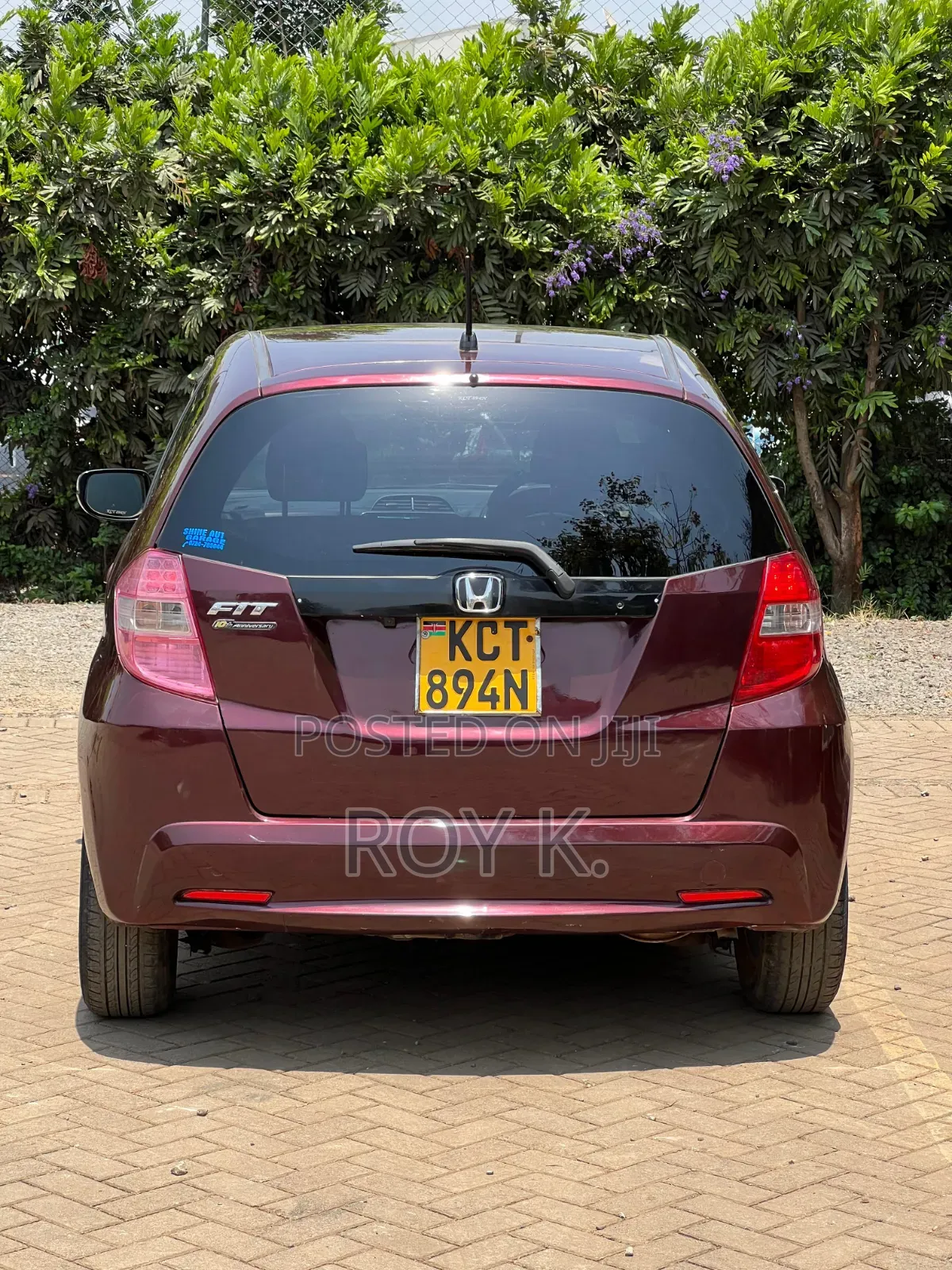 Honda Fit Automatic 2011 Maroon