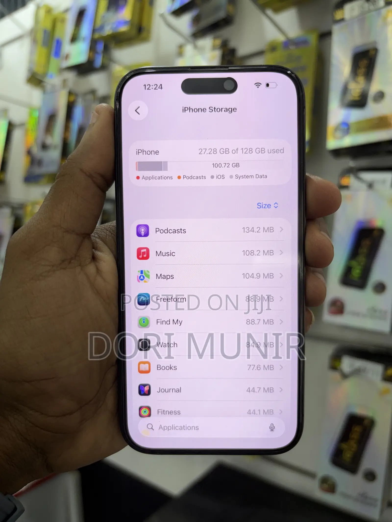 Apple iPhone 15 Pro 128 GB Black