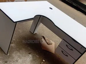 L-Shaped 1.2m Office Study Desk