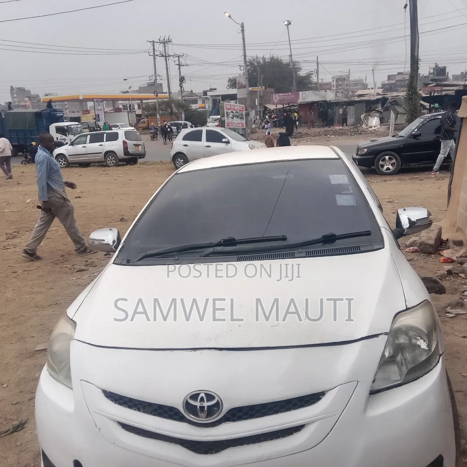 Toyota Belta 2007 White
