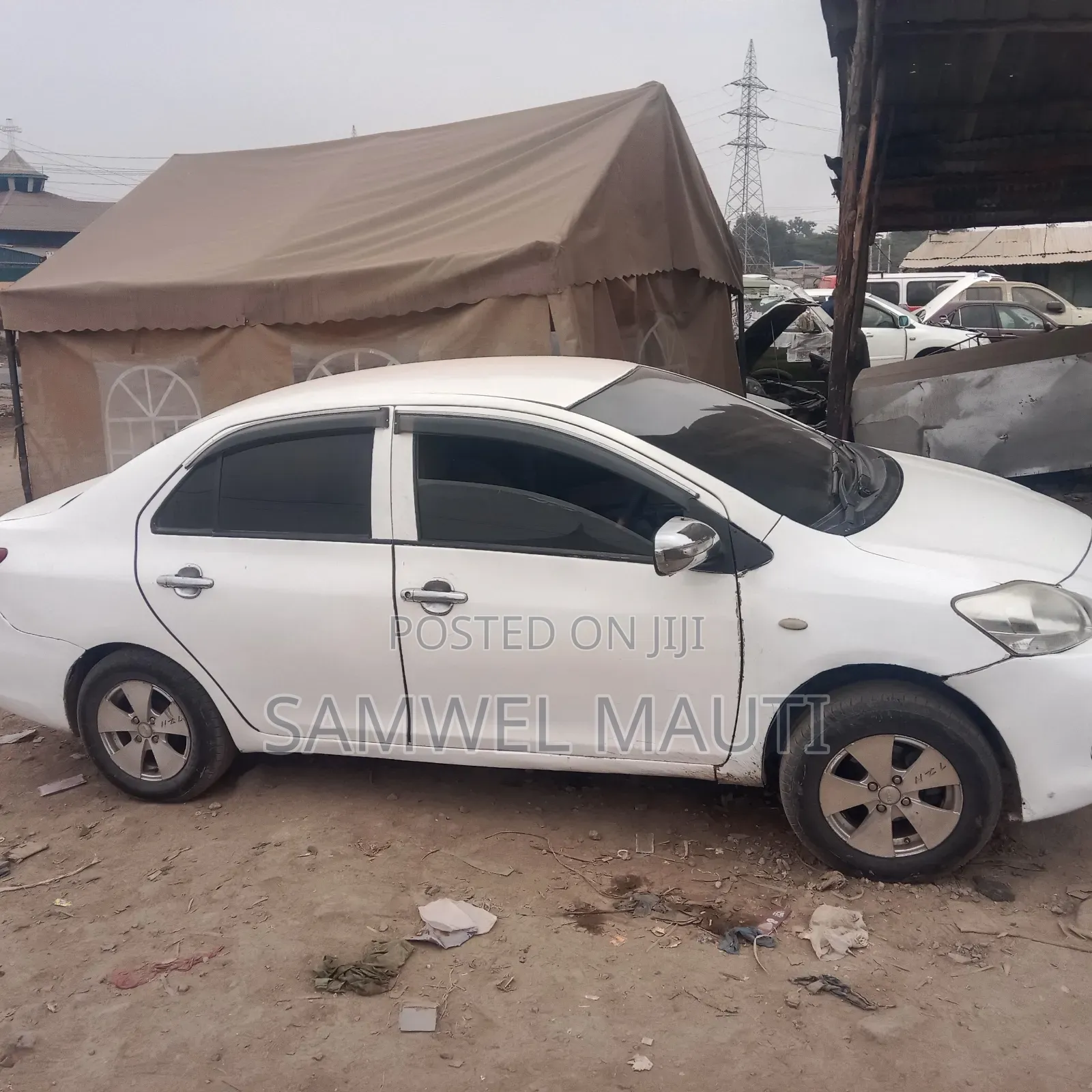 Toyota Belta 2007 White