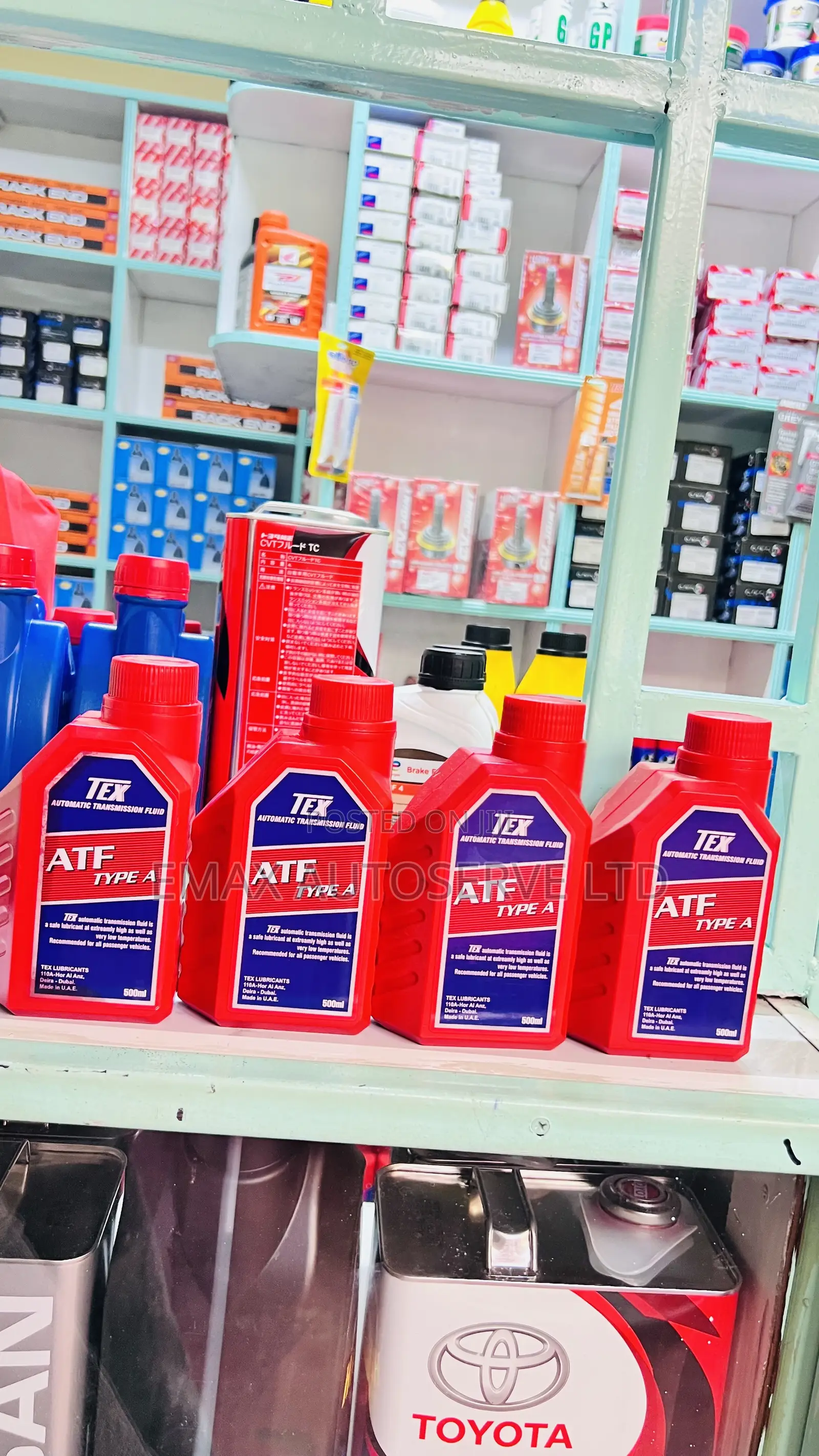 1/2 L ATF Fluid Tex Available