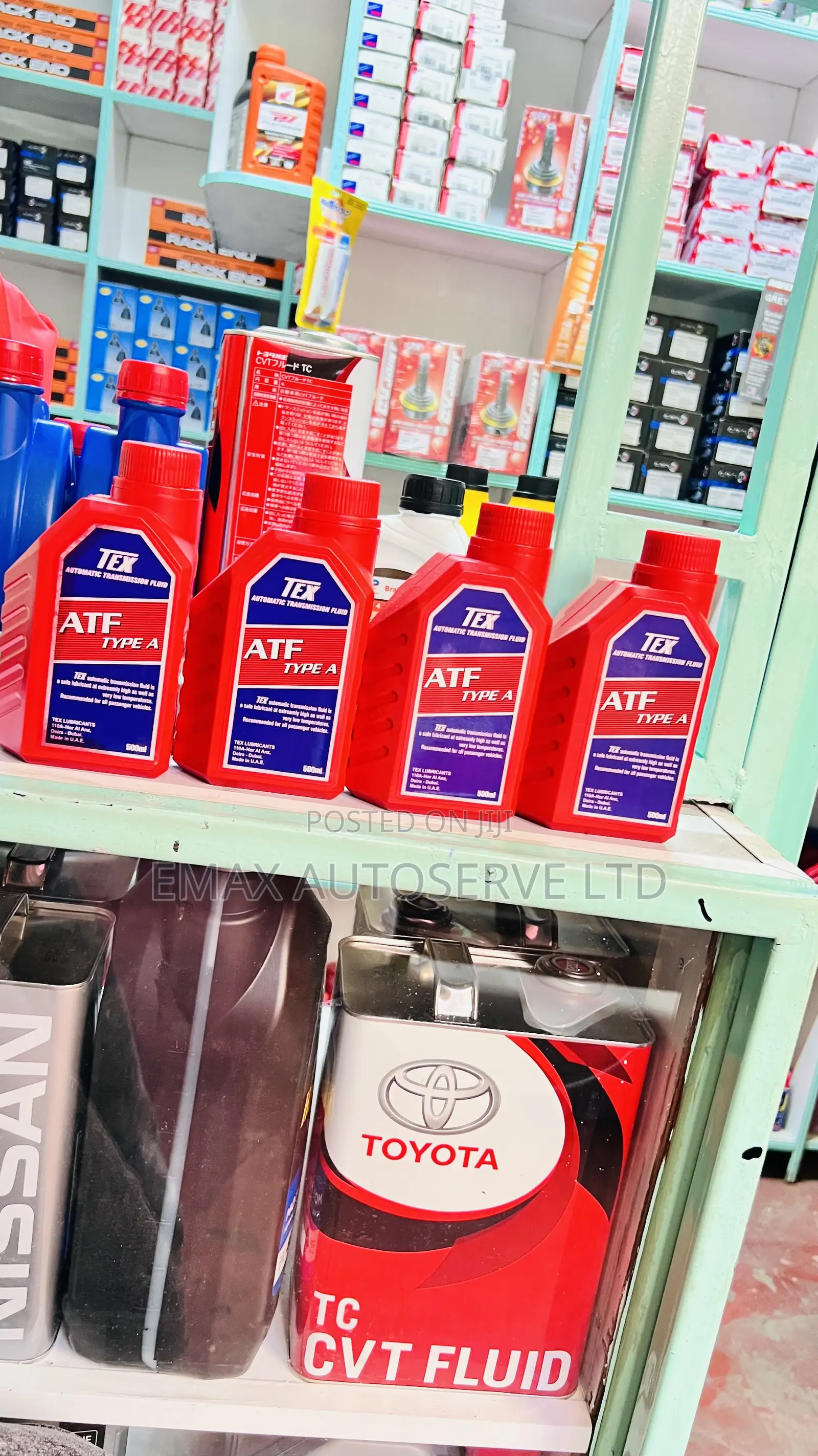 1/2 L ATF Fluid Tex Available