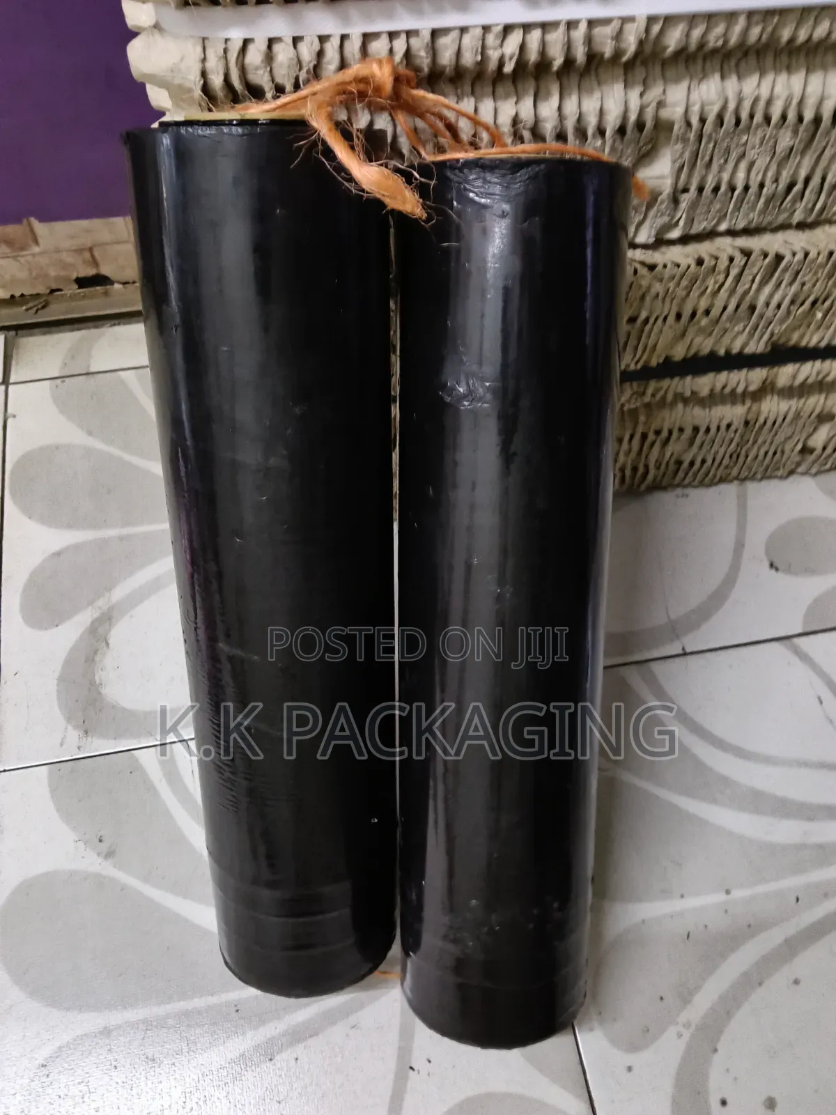 Black Stretch Film