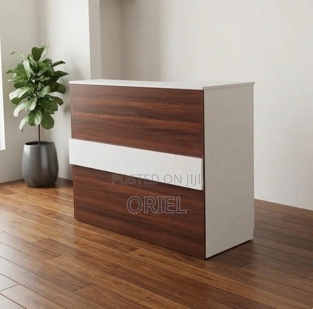120CM Reception Counter Desk : Modern Counter Desk