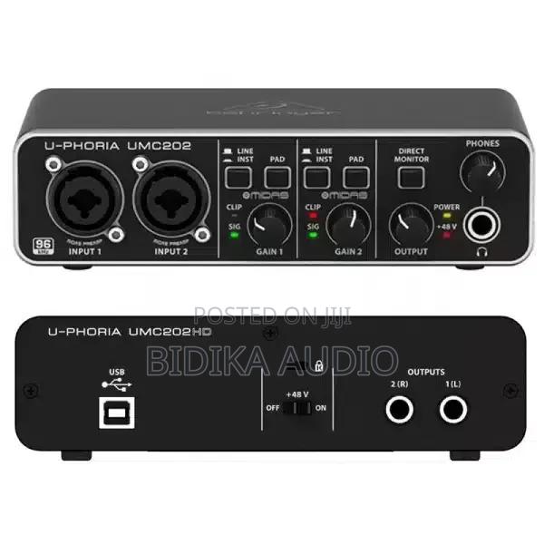 Behringer UMC202HD USB Audio Interface