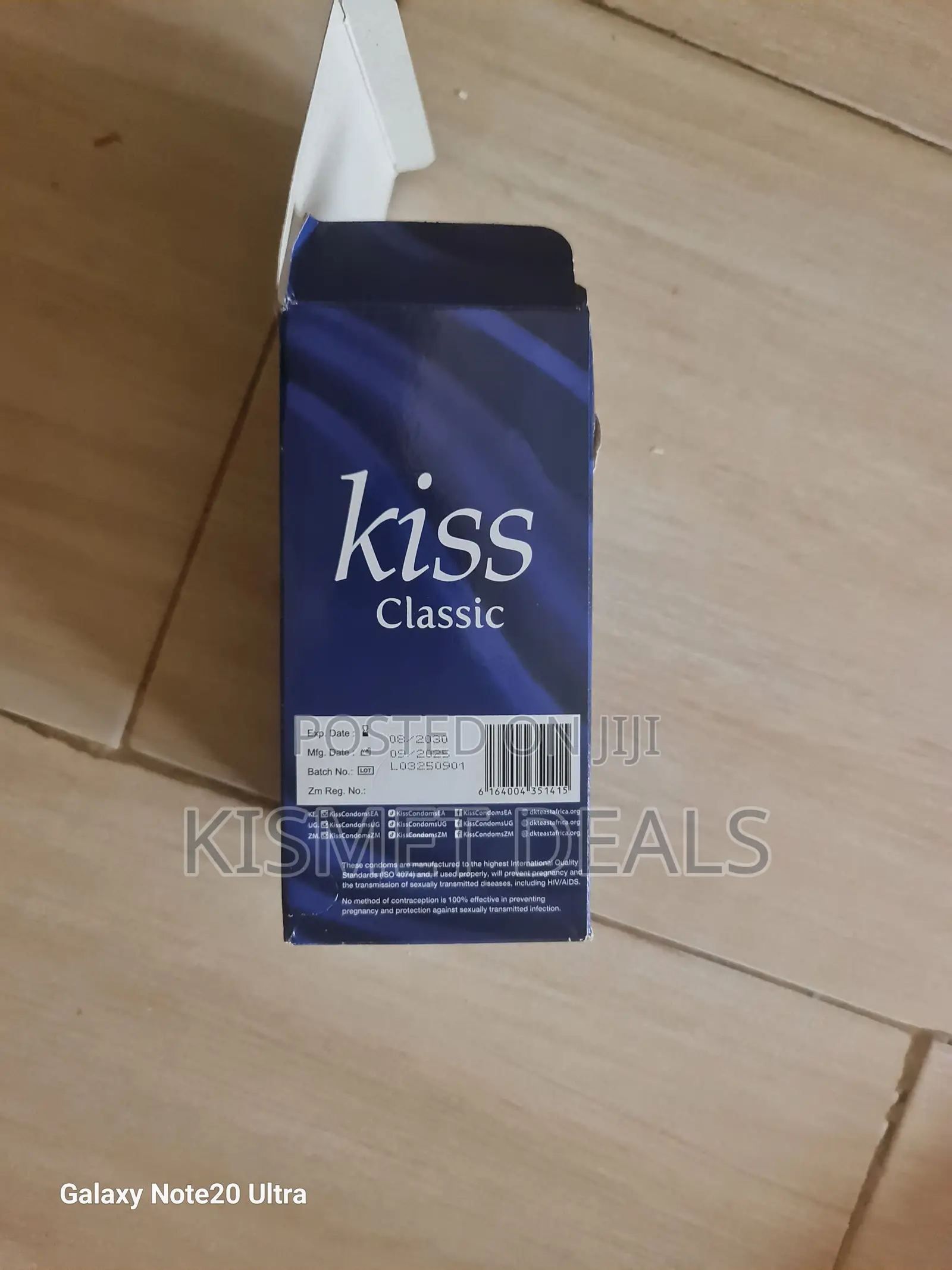 Kiss Ultra Thin Lubricating Condoms - 3pac