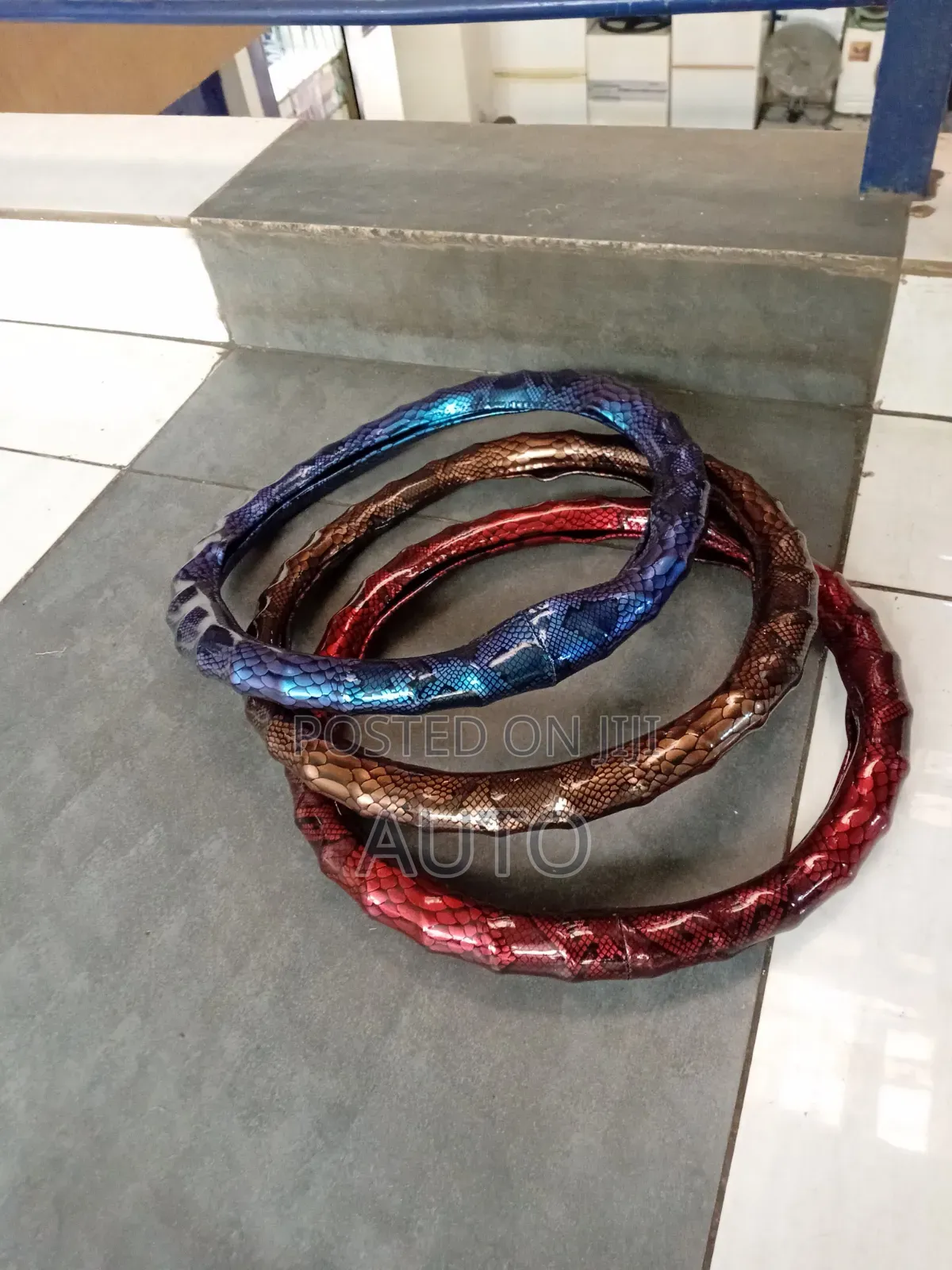 Snake Steering Wheel Cover | Snake Design Car Steering Cover