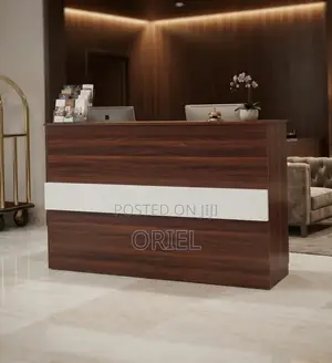 120CM Reception Counter Desk : Modern Counter Desk