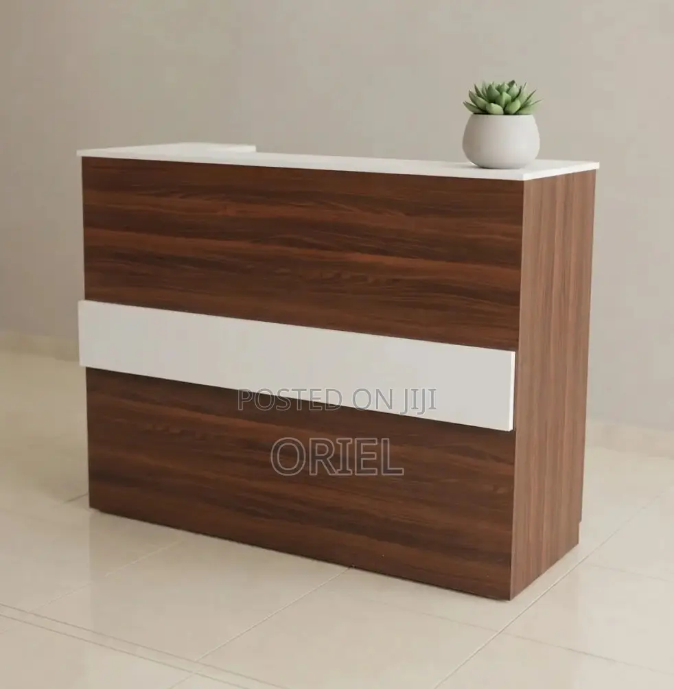 120CM Reception Counter Desk : Modern Counter Desk