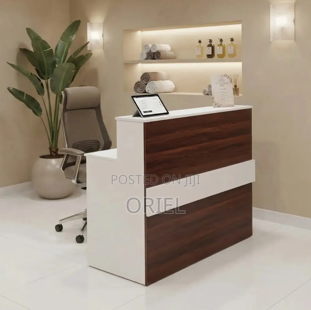 120CM Reception Counter Desk : Modern Counter Desk