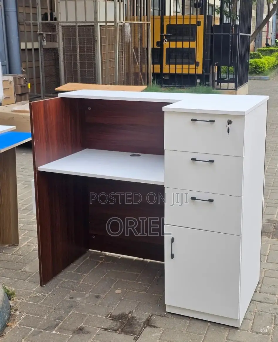 120CM Reception Counter Desk : Modern Counter Desk