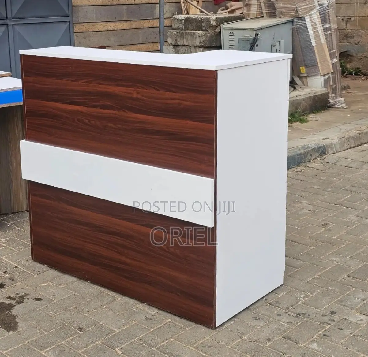 120CM Reception Counter Desk : Modern Counter Desk
