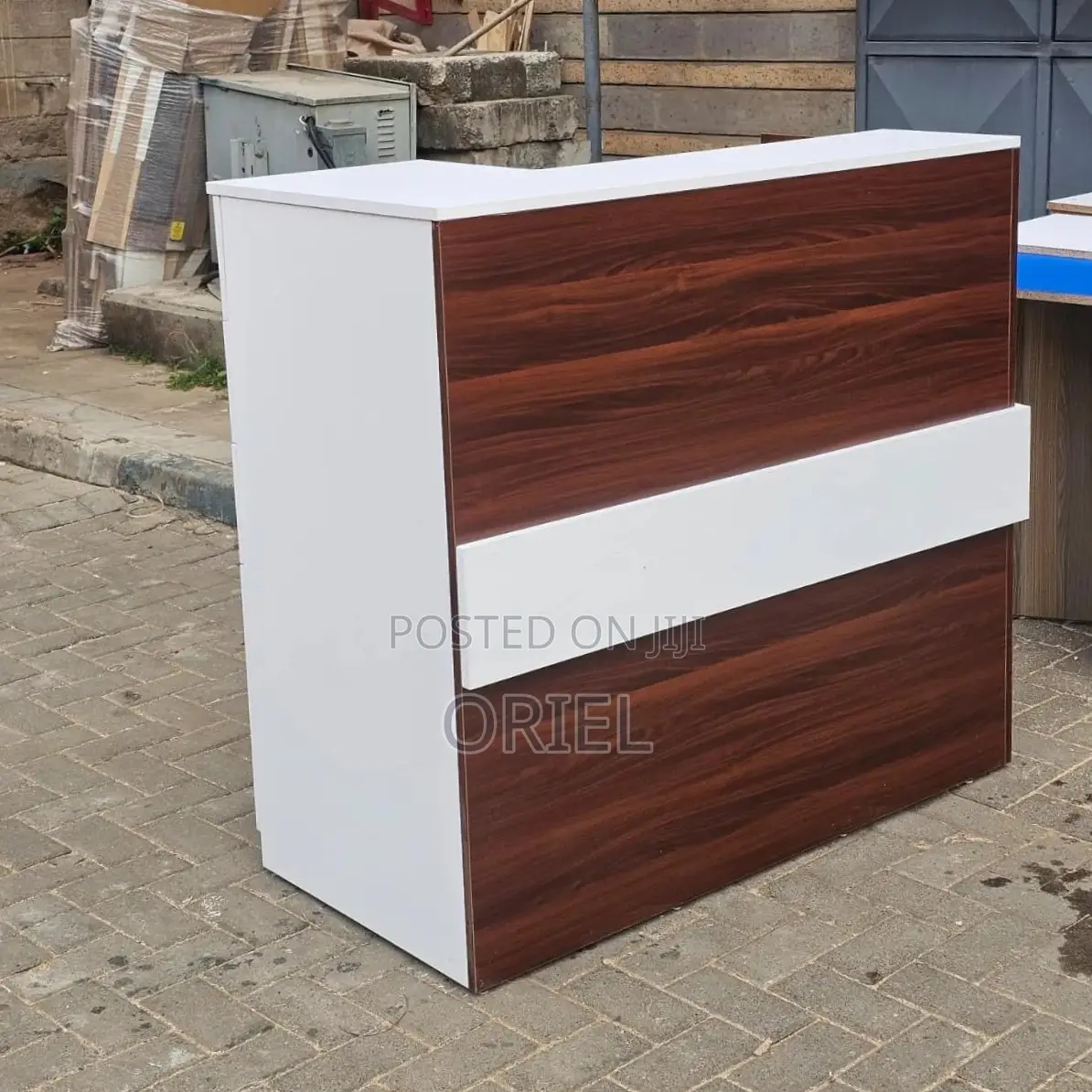 120CM Reception Counter Desk : Modern Counter Desk