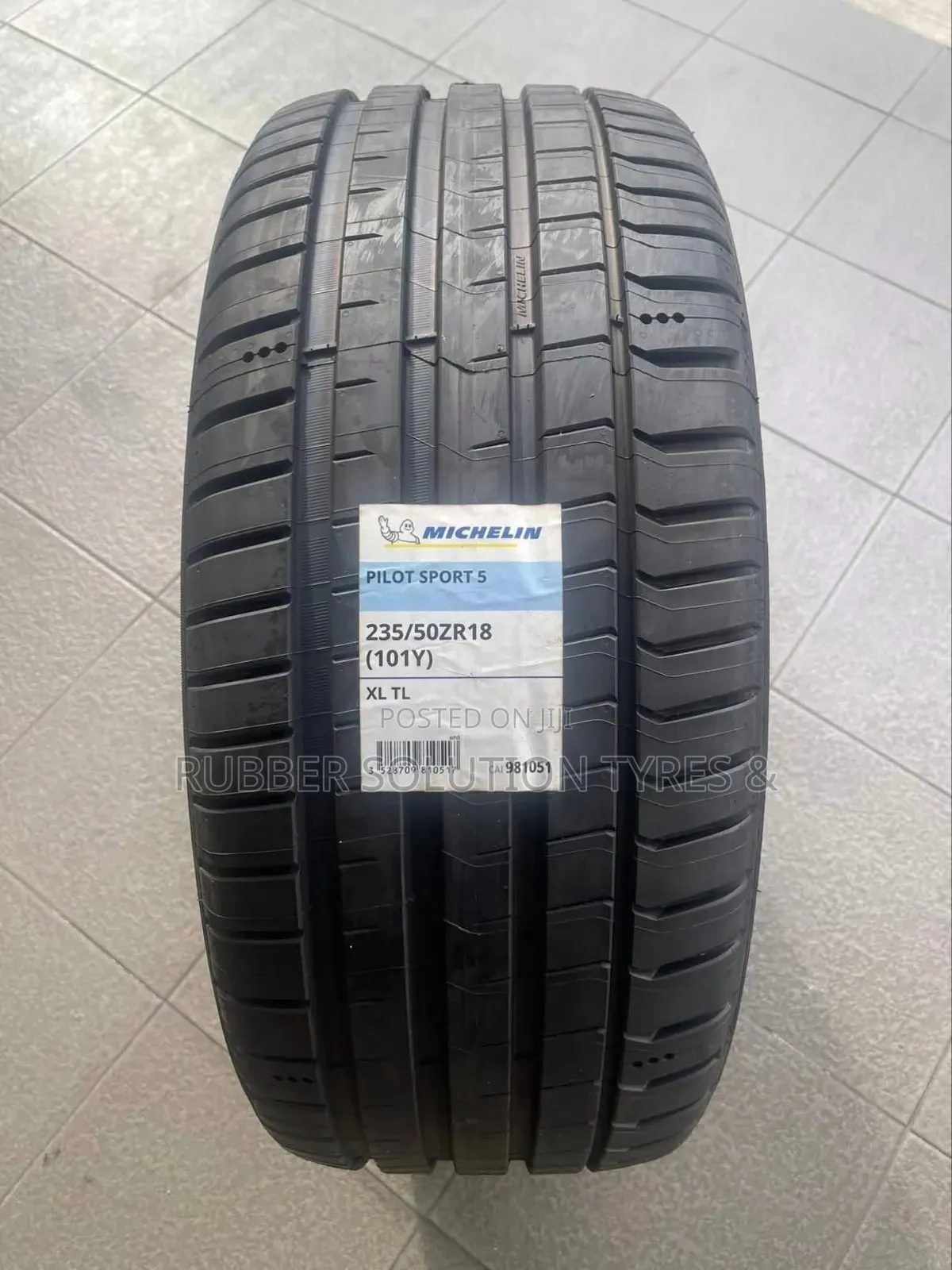 235 /50 R18 Michelin Tyres 101y Xl Pilot Sport 5