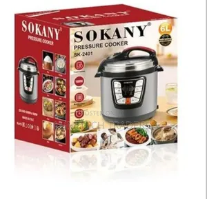 6Ltrs Sokany Electric Pressure Cooker