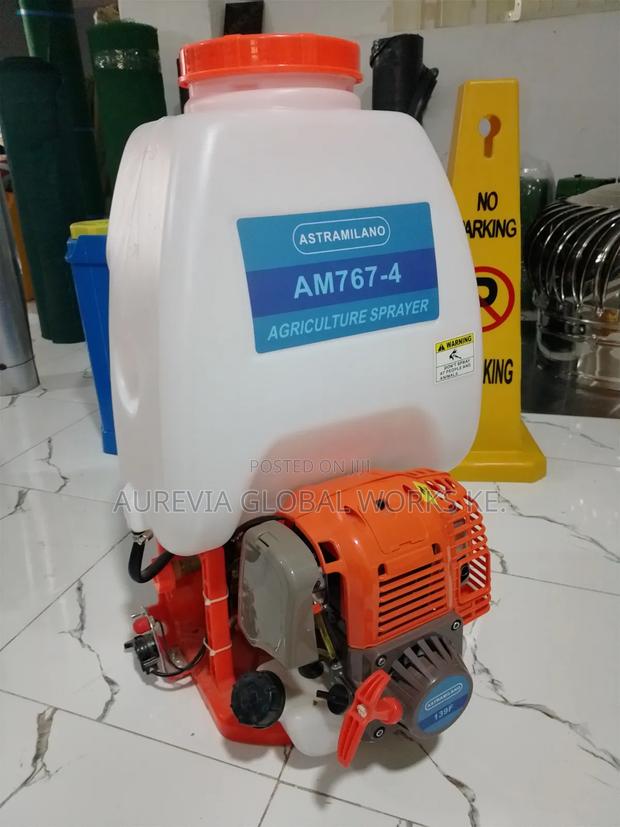 Agricultural Sprayer With a Petrol Engine