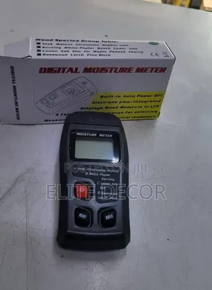 Digital Wood Moisture Meter 0–99.9% – LCD Timber Humidity Tester