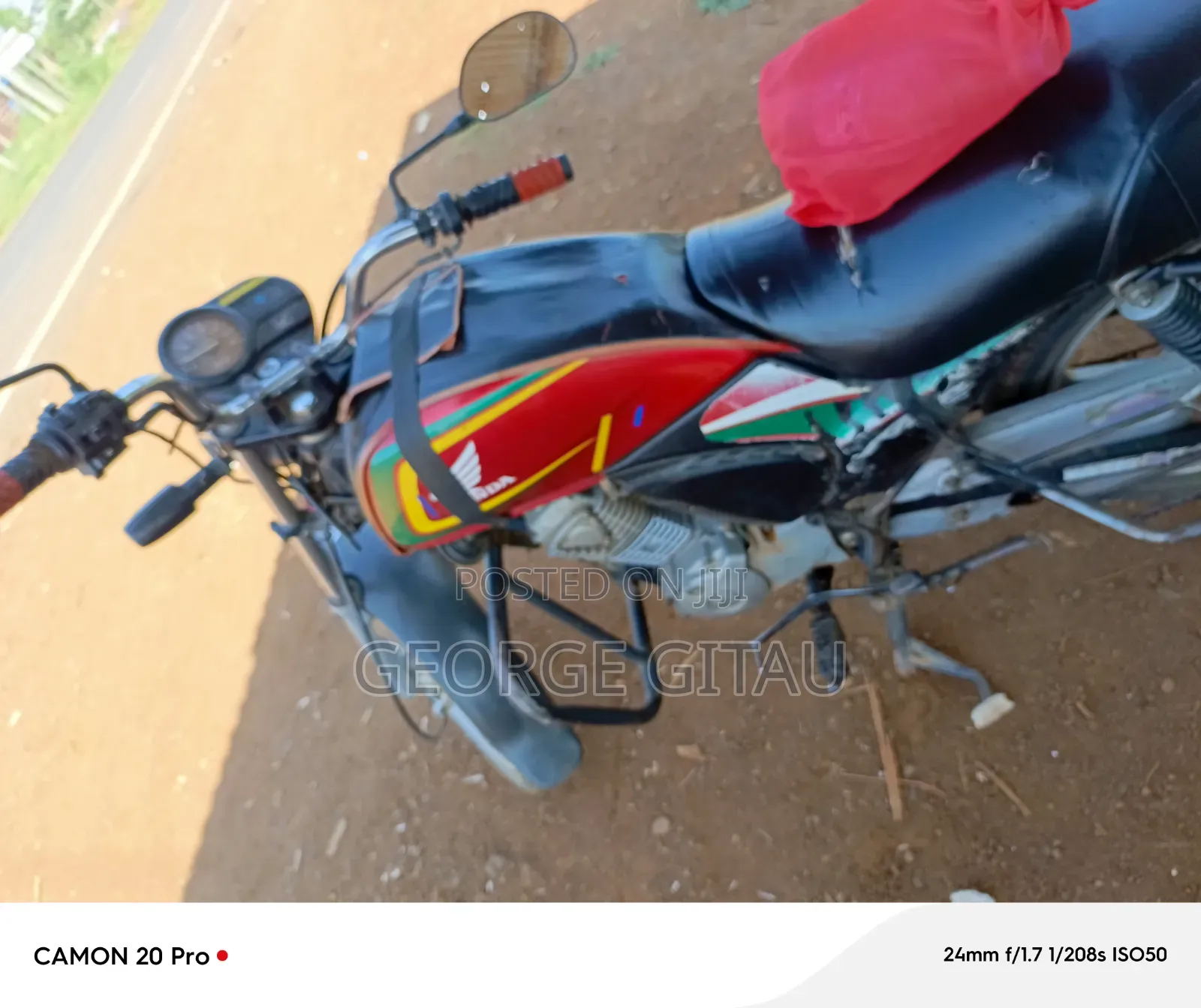 Honda SP 125 2018 Red