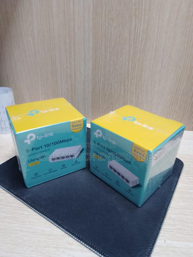 New New Smart TP-Link 5-Port Network Switch for Home Office