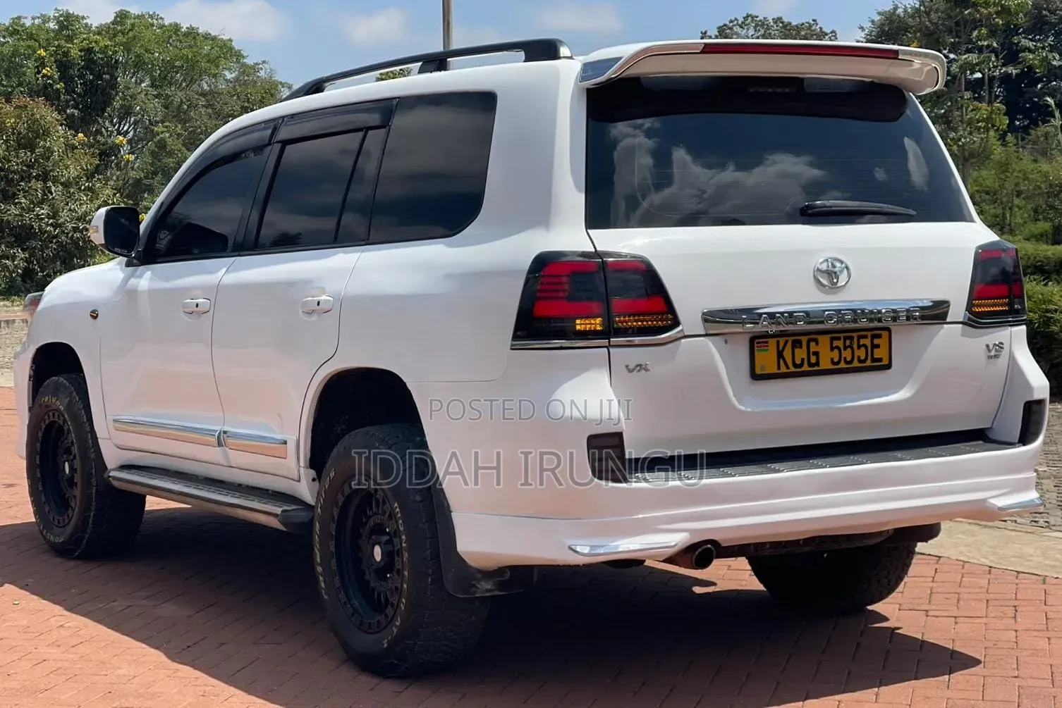 Toyota Land Cruiser Prado 2008 White