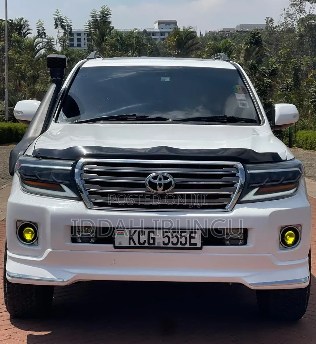 Toyota Land Cruiser Prado 2008 White