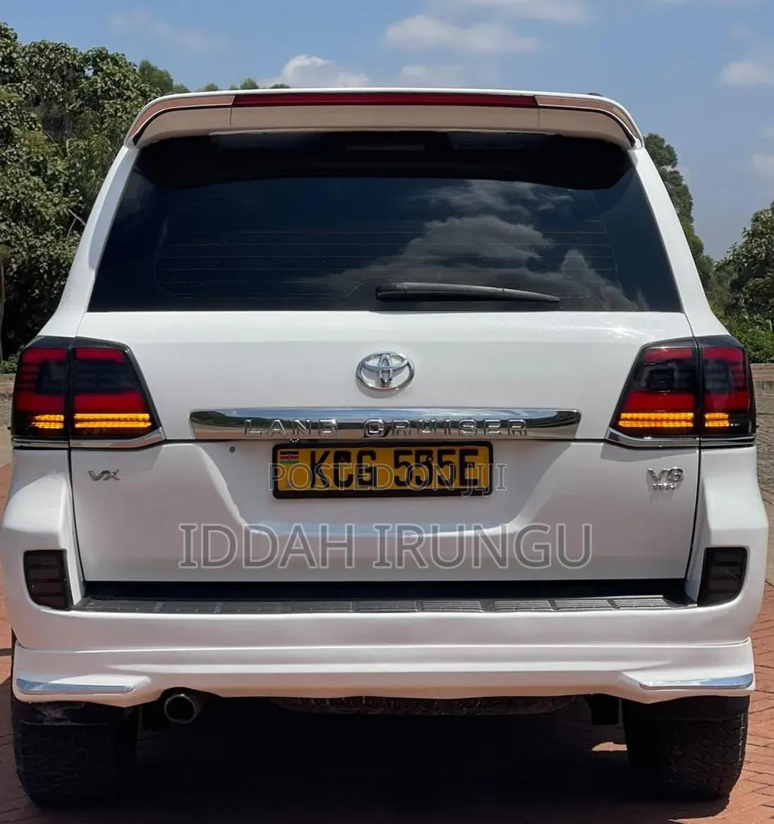 Toyota Land Cruiser Prado 2008 White