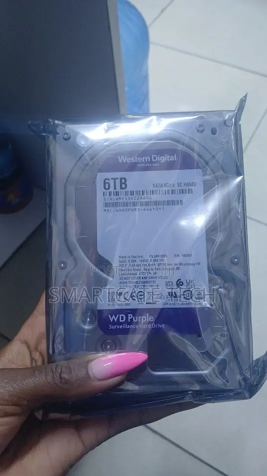 6TB Security CCTV HDD – High-Capacity Surveillance Storage