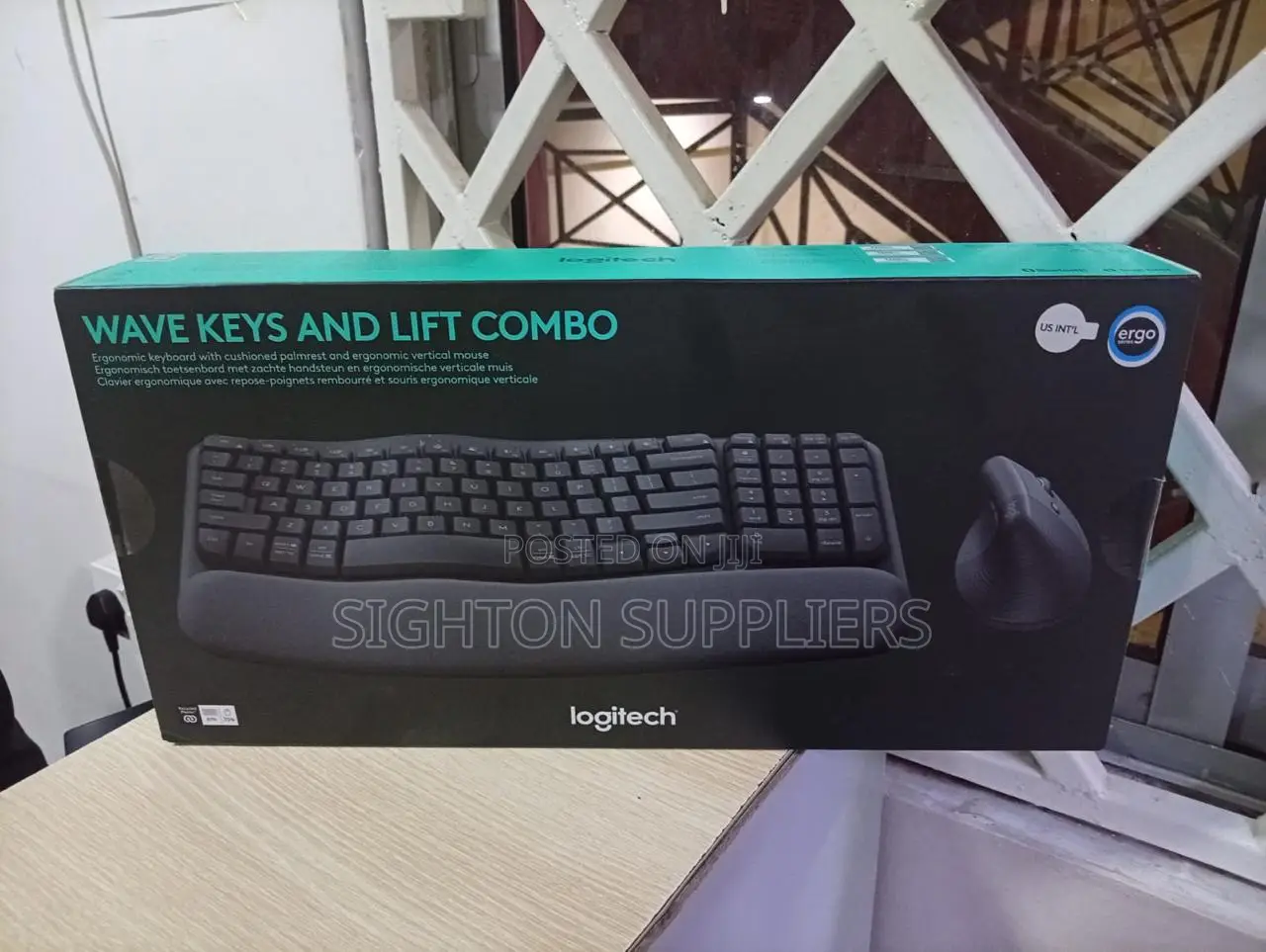 Logitech Wave Keys and Lift Combo