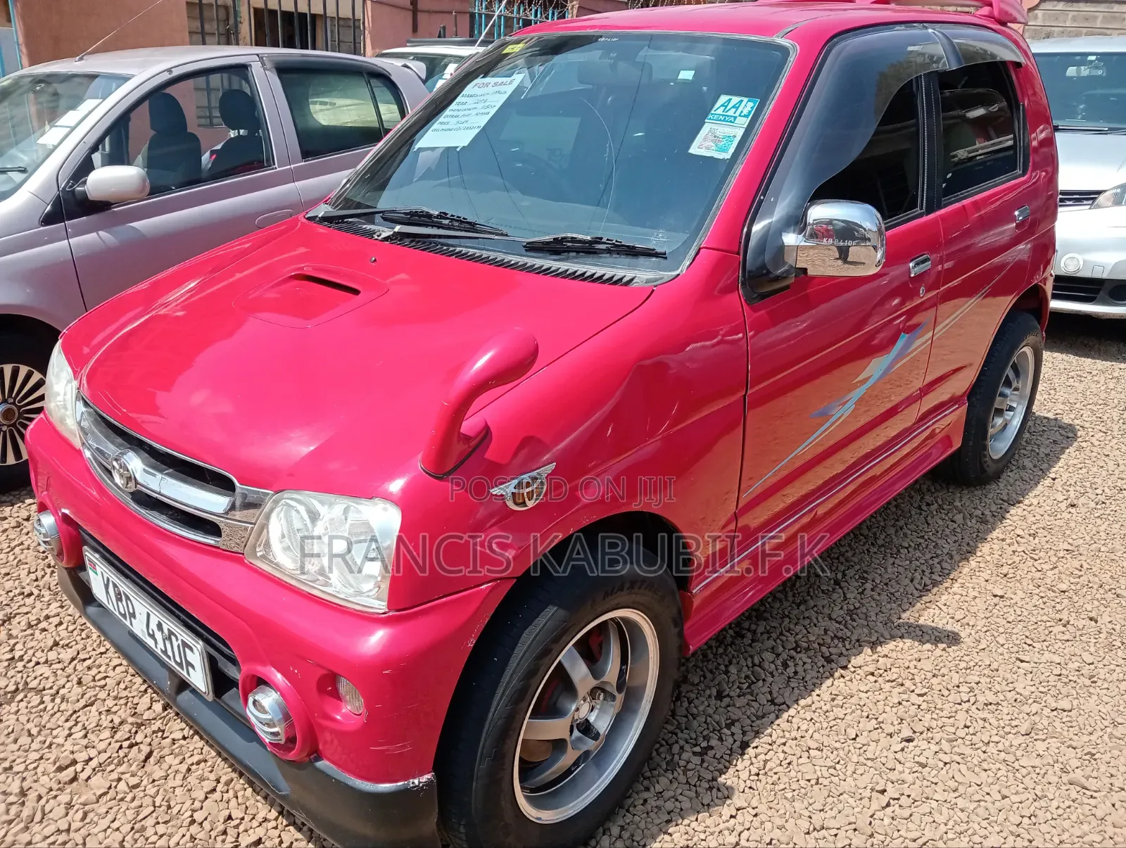 Daihatsu Terios Automatic 2004 Red