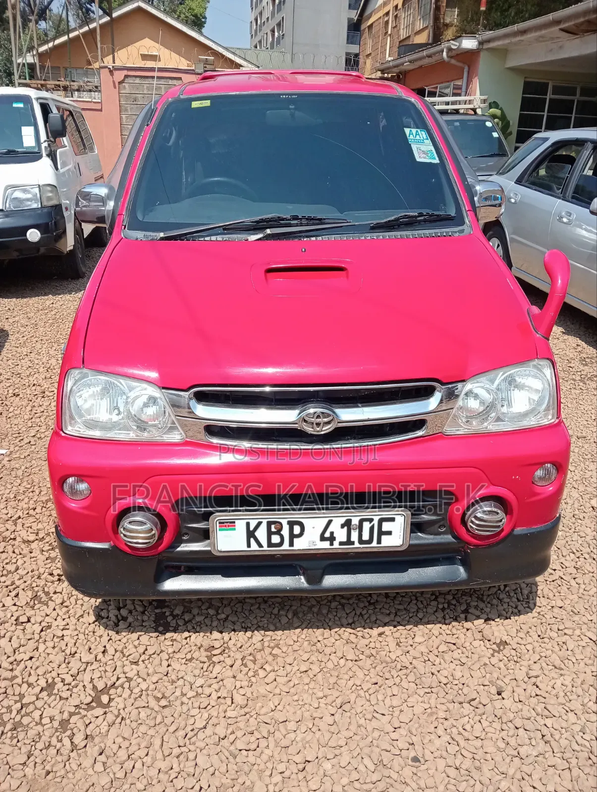 Daihatsu Terios Automatic 2004 Red
