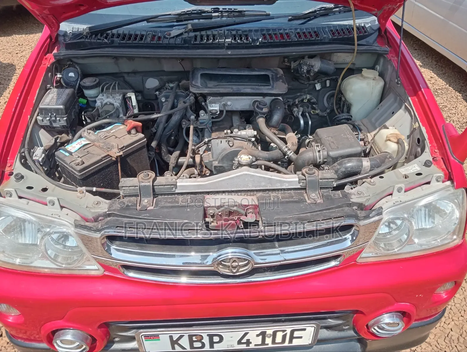 Daihatsu Terios Automatic 2004 Red