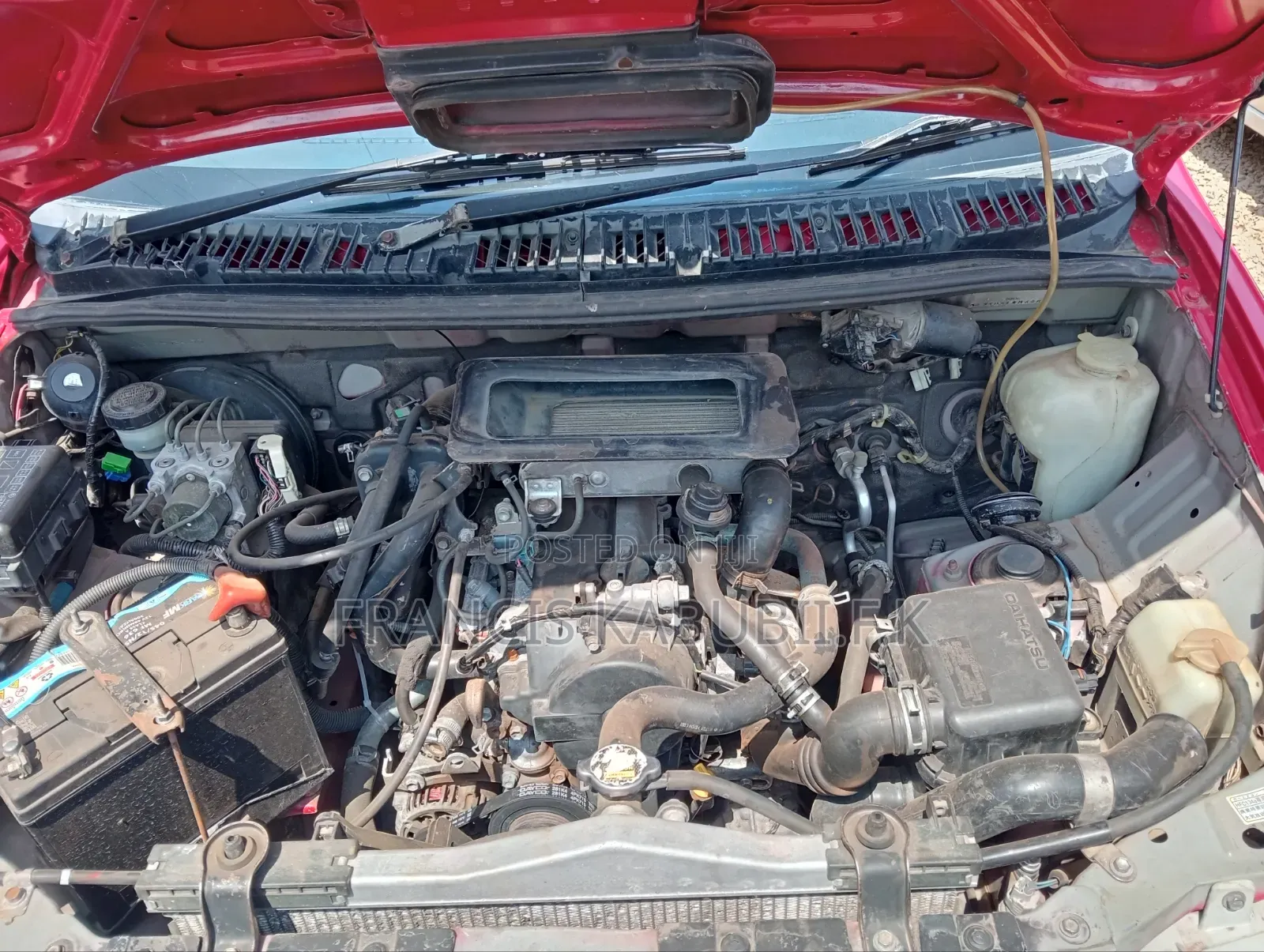 Daihatsu Terios Automatic 2004 Red
